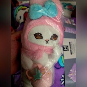 My Melody Bunny Cute Pink Plush Toy NWT